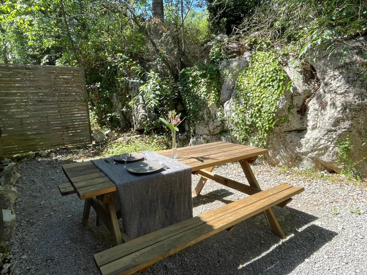 Les Chalets De Labeaume Buitenkant foto