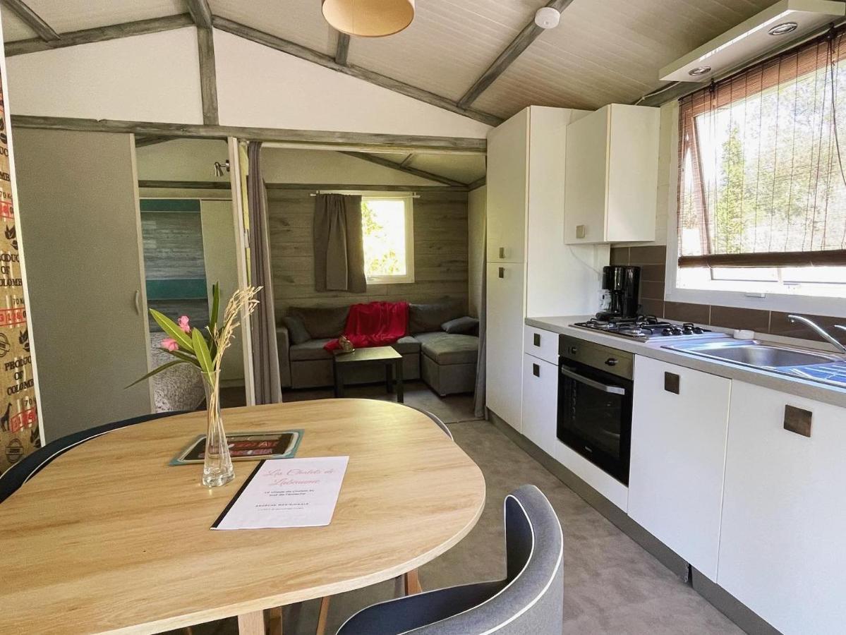 Les Chalets De Labeaume Buitenkant foto