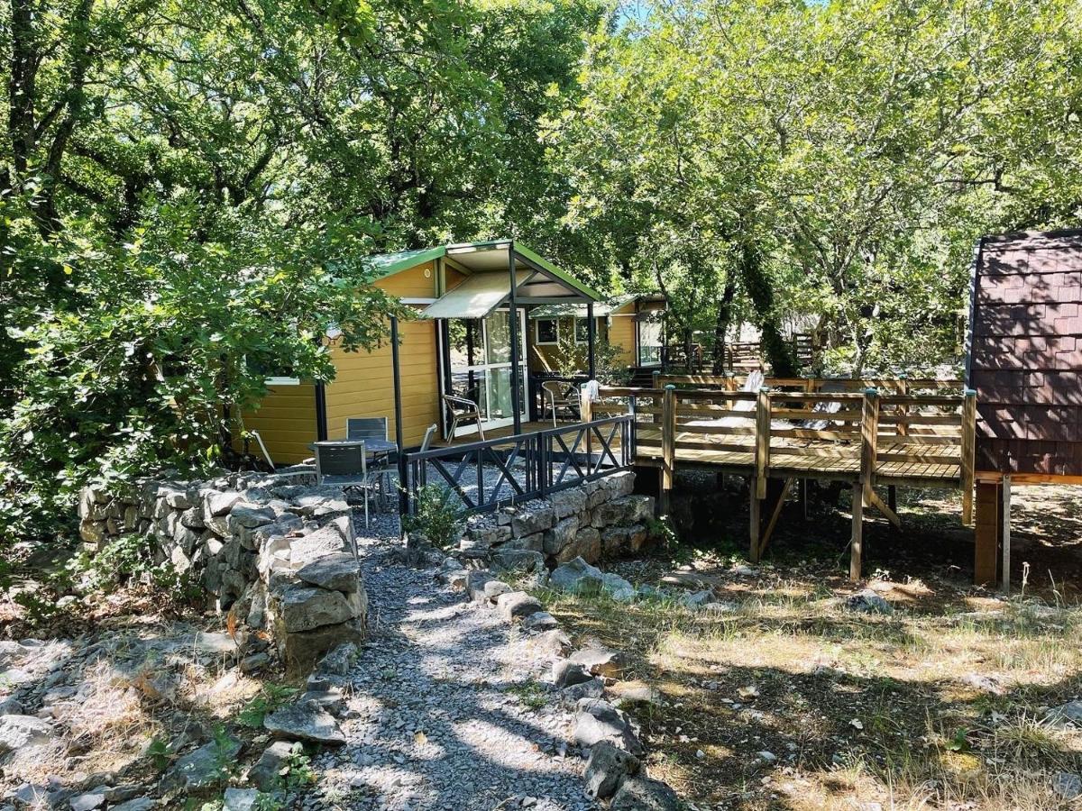 Les Chalets De Labeaume Buitenkant foto