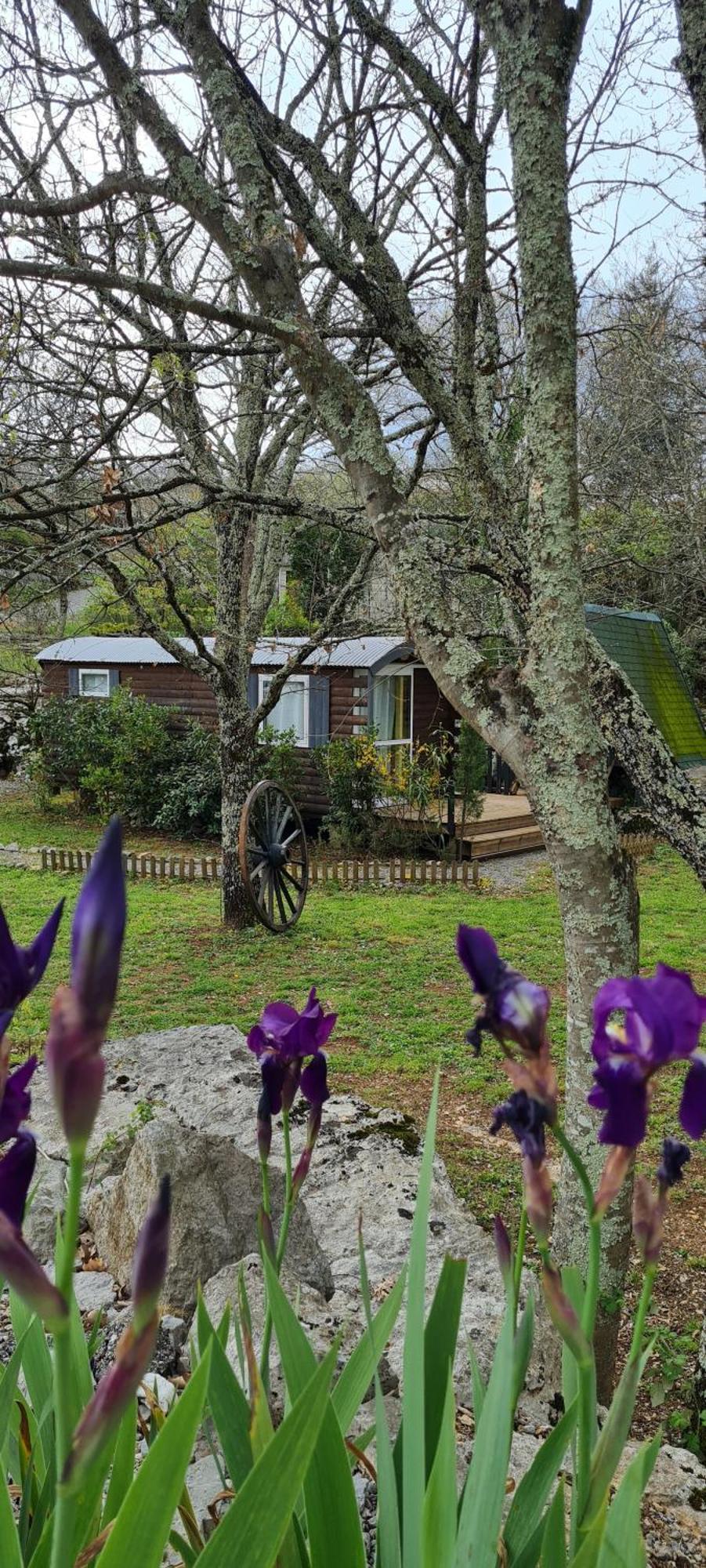 Les Chalets De Labeaume Buitenkant foto